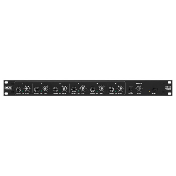 Rane HC6S 6-Ch Stereo Headphone Amp N2