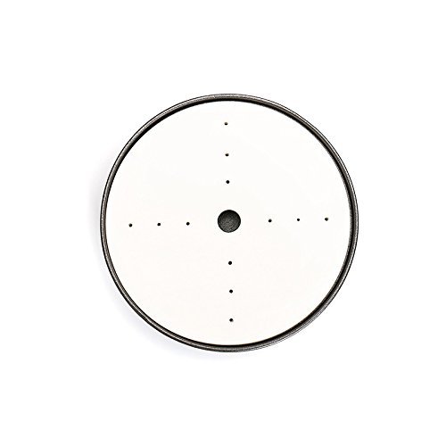 CCWY Black ceramic tray round portable water savings water tea Taiwan sea stoneware tray tea wholesale,Black bricks N3