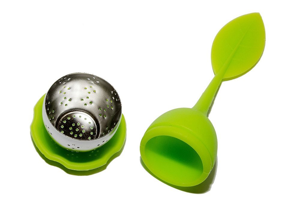 Starixx Tea Infuser - Loose Leaves Strainer Steeper - Herbal Brewer - Set of 5 Assorted Colors N5