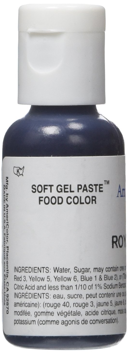 Americolor Soft Gel Paste Food Color, .75-Ounce, Bright White N18 free