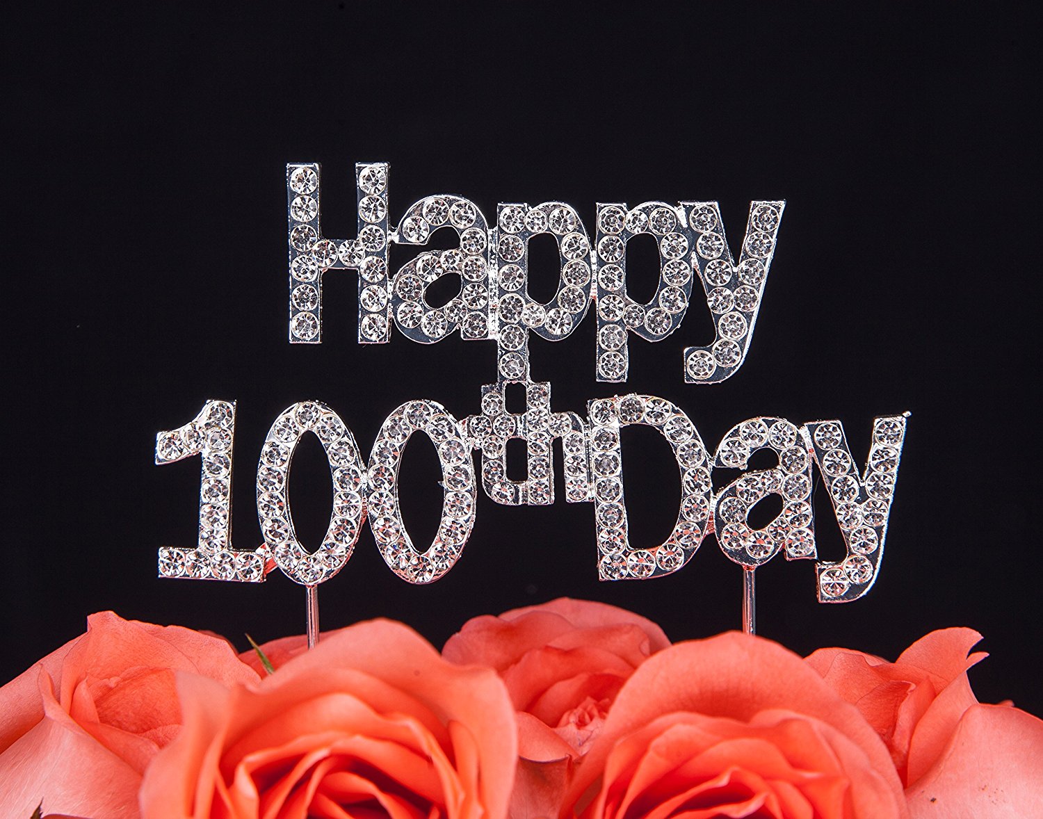 LOVENJOY Gift Box Pack Cross Rhinestone Crystal Gold Cake Decoration - View #9