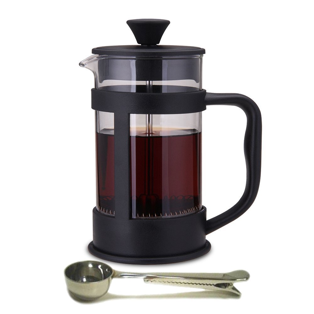 PRESSE CAFE French Press Coffee Maker Set, Black N7 free image download