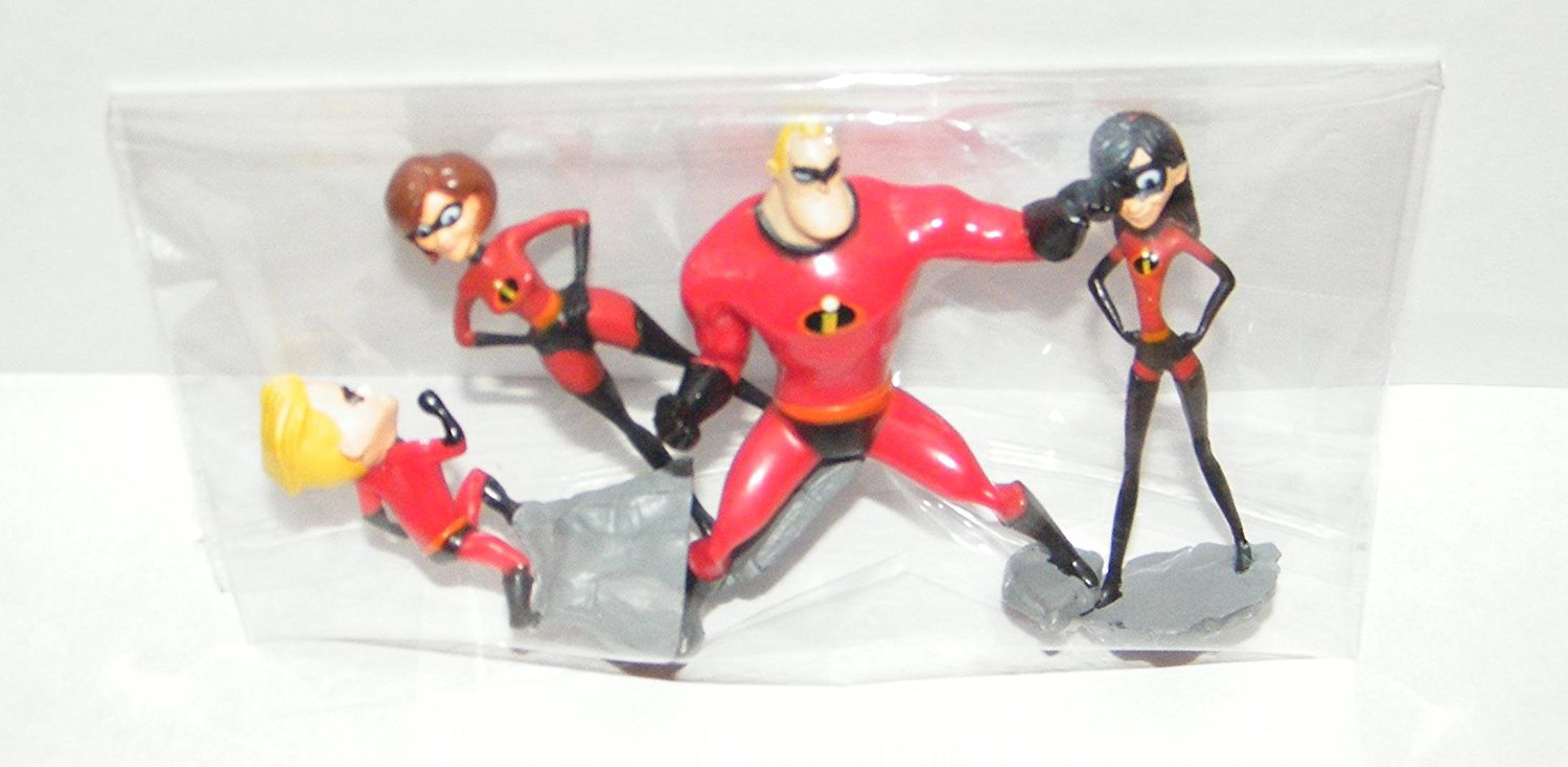 Disney Pixar The Incredibles Cake Toppers Cupcake Decorations