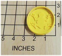Climbing Tree Frog Silhouette Shaped Cookie Cutter and Stamp #1260 N2