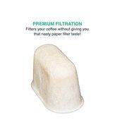 Crucial Coffee 6 Breville Single Cup Coffee Brewer Charcoal Filters, Part # BWF100