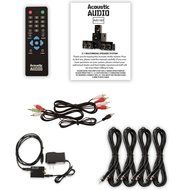 Acoustic Audio AA5160 Home 5.1 Speaker System with Optical Input FM Tuner and 4 Extension Cables N2