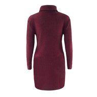 High-necked Sweater Dress,Morecome Womens Casual Long Sleeve Jumper Turtleneck Sweaters N25