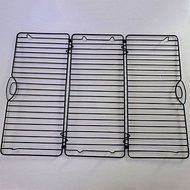 Sher Double Foldable Retangle Cake Cooling Rack for Cake Bread Cupcake Baking Tool Nonstick Coated Carbon Steel... N3