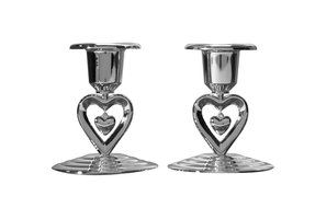 Weddingstar Suspended Heart Taper Holders