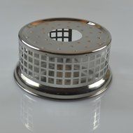 Flyshine Premium Stainless Steel Grid Candle Warmer Base Teapot N2