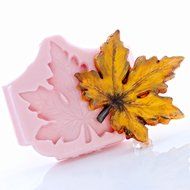 Silicone Maple Leaf Mold, Fondant, Candy, Chocolate, Food Safe, Polymer Clay, Resin Mold, Epoxy and so much more N5