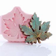 Silicone Maple Leaf Mold, Fondant, Candy, Chocolate, Food Safe, Polymer Clay, Resin Mold, Epoxy and so much more N7