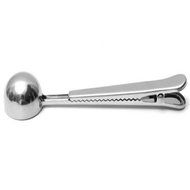 1 pcs Multifunction Stainless Steel Coffee Scoop With Clip Coffee Tea Measuring Scoop 1Cup Ground Coffee Measuring... N4