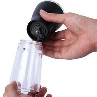 Slim Ceramic Burr Hand Crank Manual Coffee Grinder Bean Portable Mill New N3