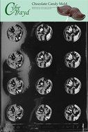 Cybrtrayd Fruits and Vegetables Chocolate Candy Mold, Pansies