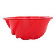 PNBB Premium Silicone Large Bundt Pan Red N2