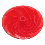 PNBB Premium Silicone Large Bundt Pan Red N3