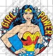 Wonder Woman Licensed Edible Cake Topper #37416