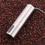 BOOM Hand Coffee Grinder Coffee Press - Ceramic Burr Grinder made with Professional Grade Stainless Steel,coffee... N5