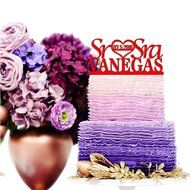 Sugar Yeti Made In USA Personalized Wedding Cake Topper Sr Heart Sra With Date #55 Gold Mirror N10