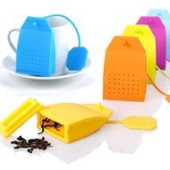 Cojoy Silicone Tea Bag Infuser 4 Pack of Tea Infusers Strainer Loose Herbal Tea Leaf Filter N3