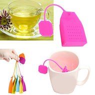 Cojoy Silicone Tea Bag Infuser 4 Pack of Tea Infusers Strainer Loose Herbal Tea Leaf Filter N5