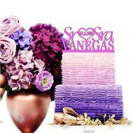 Sugar Yeti Made In USA Personalized Wedding Cake Topper Sr Heart Sra With Date #55 Gold Mirror N14