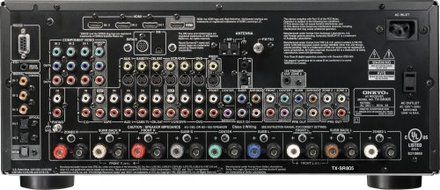 Onkyo TX-SR805 7.1 Channel Home Theater Receiver (Black) (Discontinued by Manufacturer) N2