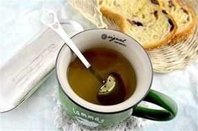 Heart Shaped Stainless Steel Tea Infuser Spoon Strainer N4