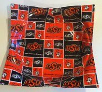 Oklahoma Cowboys OSU,handmade, Hot Cold Plate Cozy,Microwave Plate Cozie,Fabric Trivet,Hot pad,Pot Holder,Cotton...