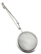 100% Food Grade Stainless Steel Easy to Use Round Ball Tea Leaves Infuser Filter Strainer Spring Handle Dishwasher...