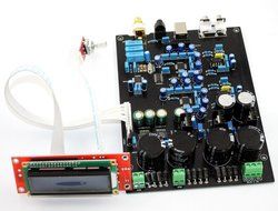 AK4490EQ 2pcs + AK4118 Double and Soft Control Board Support DOP DSD &amp; Coaxial 192KHZ &amp; Optical 96KHZ &amp; LED Screen N2