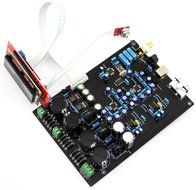 AK4490EQ 2pcs + AK4118 Double and Soft Control Board Support DOP DSD &amp; Coaxial 192KHZ &amp; Optical 96KHZ &amp; LED Screen N4