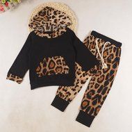 Clothes Set ,BeautyVan Baby Kids Set Long Sleeve Floral Print Tracksuit Top +Pants Outfits Set (24M, gray) N16