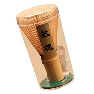 UEETEK 100 Bristles Pondate Chasen Bamboo Matcha Tea Whisk for Preparing Matcha N4