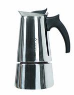 Holstein Housewares H-08004 4-Cup Stainless Steel Espresso Maker - Satin Finish N6
