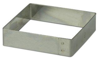 DeBuyer Square Ring Mold 8cm (3.25 inch x 3/4 inch)