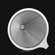 Joyoldelf Reusable Stainless Steel Coffee Filter, Fine Double Mesh Pour Over Cone Coffee Dripper - Fits on Most... N5