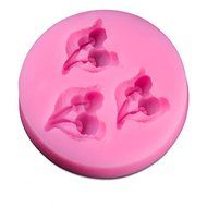 Cherry Shaped Food Grade Silicone Mold by uGen! Soap Ice Cake Mold. Sugarcraft Chocolate Candy Fondant Press Cake...