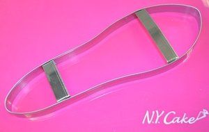 NY CAKE 9&quot; Ladies Shoe Sole Cutter Stainless Steel. N2