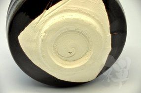 Japanese Mino Yaki ware Matcha Bowl Green Tea 11 / 11 / 8cm (4.3 / 4.3 / 3.1inch)[7329] N3