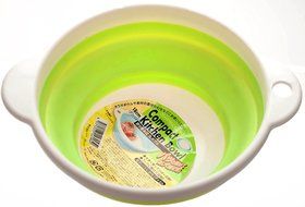 Japanese Subaru Compact Collapsible Kitchen Bowl (Blue) N2