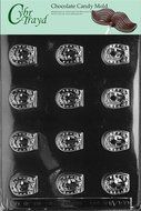 Cybrtrayd AO080 Horseshoe Surrounding Horse Chocolate Candy Mold with Exclusive Cybrtrayd Copyrighted Chocolate...