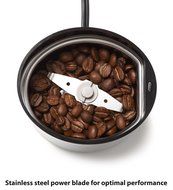 KRUPS F203 Electric Spice and Coffee Grinder with Stainless Steel Blades, 3-Ounce, Black N5