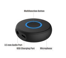 TPE Mini Wireless Bluetooth 4.1 Music Receiver A2DP Wireless Adapter for Car Stereo and Home Stereo Systerm N3