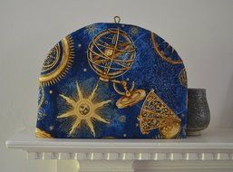 Artisanal Tea Cozy - The Golden Compass Astral Cozy - 4 Sizes - 2 Colors
