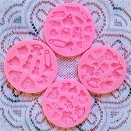 Children&#039;s ability to exercise, plasticine shape Office School Educational DIY Craft Silicone Fondant Mold Silicone... N72