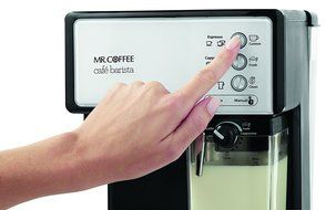 Mr. Coffee ECMP1000 Caf&eacute; Barista Premium Espresso/Cappuccino System, Silver N13