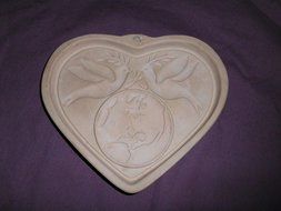 Pampered Chef Peace on Earth Cookie Mold 2926 N2