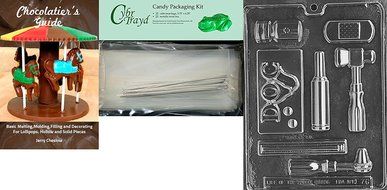 Cybrtrayd J076 Doctor&#039;s Kit Chocolate Candy Mold with Exclusive Cybrtrayd Copyrighted Chocolate Molding Instructions N4